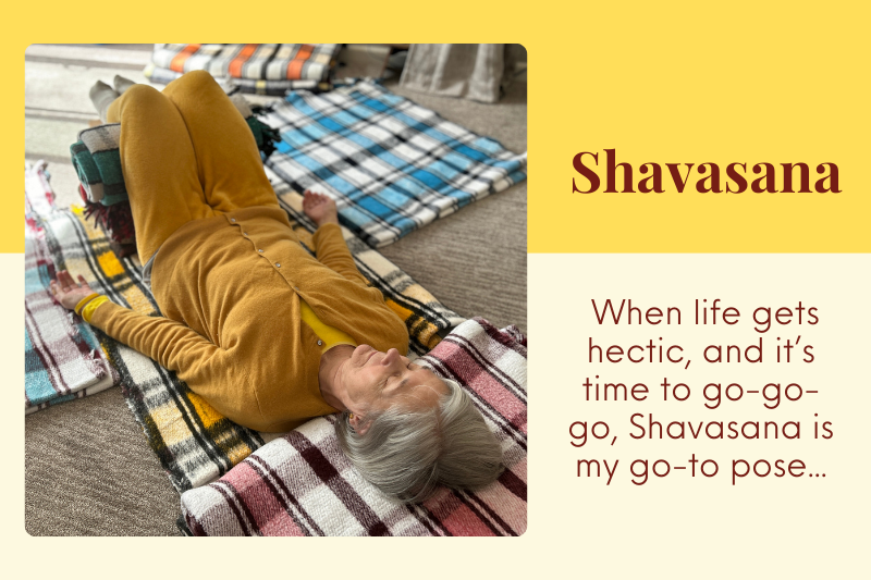Shavasana: Letting Go to Go Forward