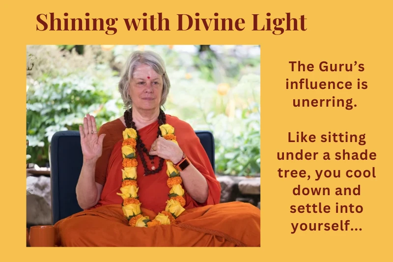 Shining with Divine Light