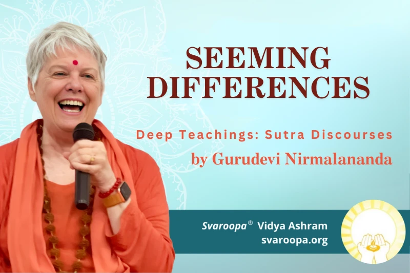 Seeming Differences 9/3/25